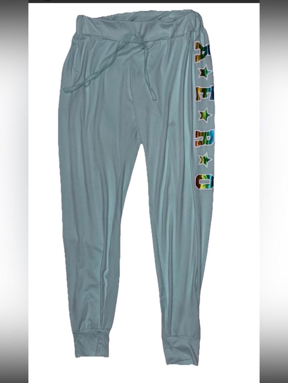 Aeropostale Woman’s Spell Out Logo Jogger/ Lounge Pants SZM Colorful Logo